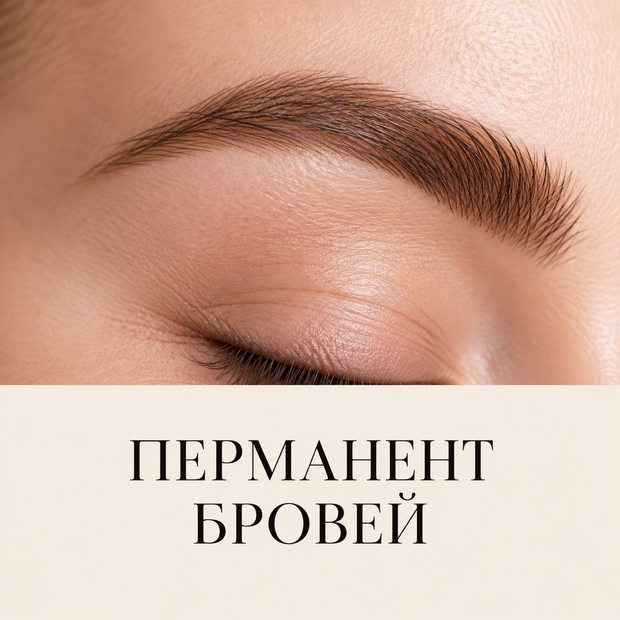Перманент бровей